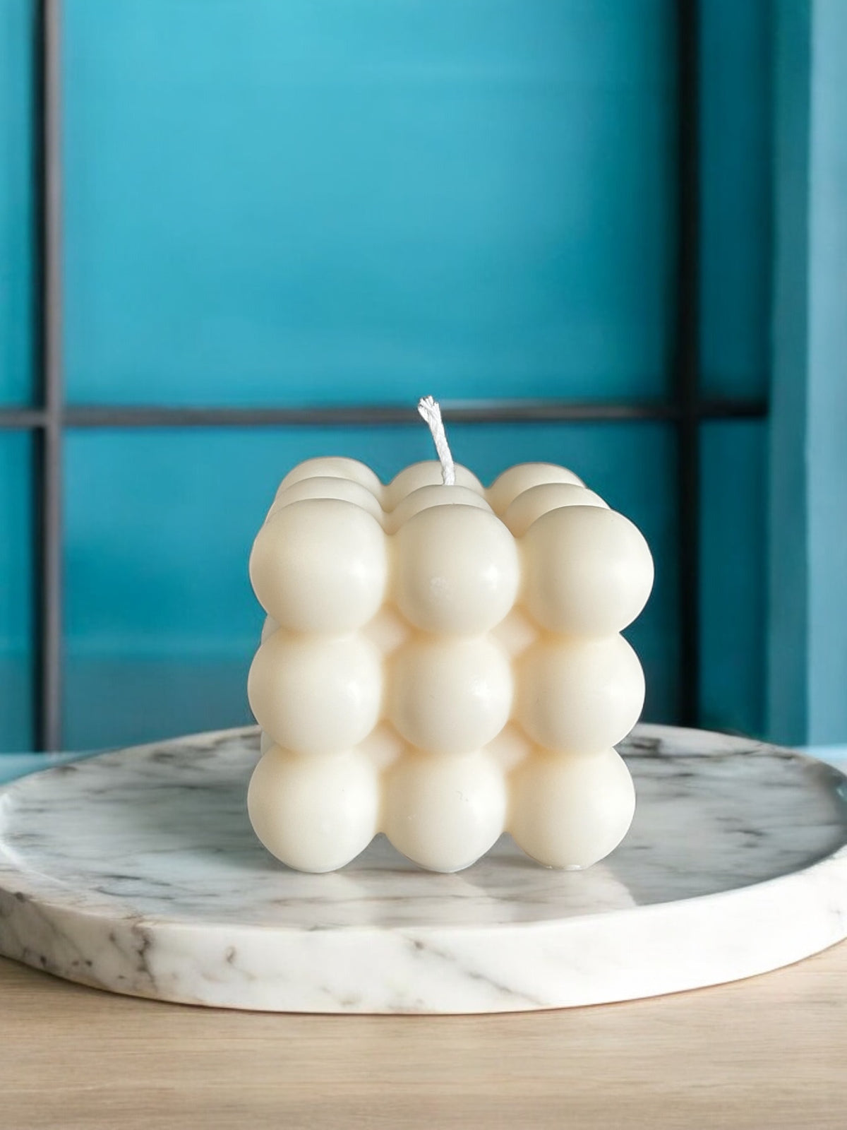 Bubble Cube Candle
