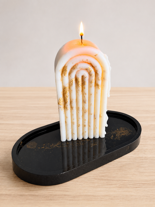 Handmade Arch Candle