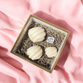 Handmade Soy Wax Candle Gift Set - Stylish Swirl Design, Boxed for Gifting