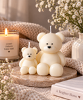 🧸 Teddy Bear Candle Set
