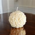 Rose Sphere Candle Set